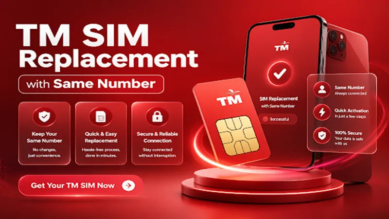 TM SIM Replacement with Same Number