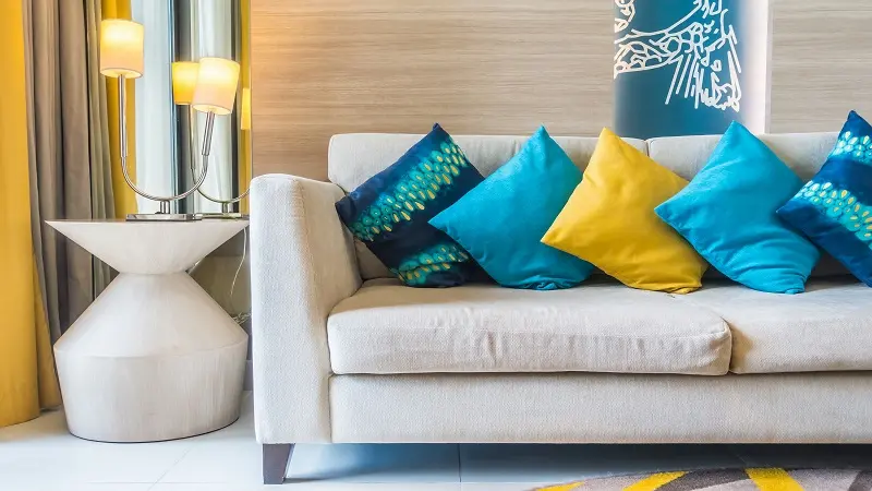 How To Style Couch Pillows Without Making Your Sofa Look Cluttered