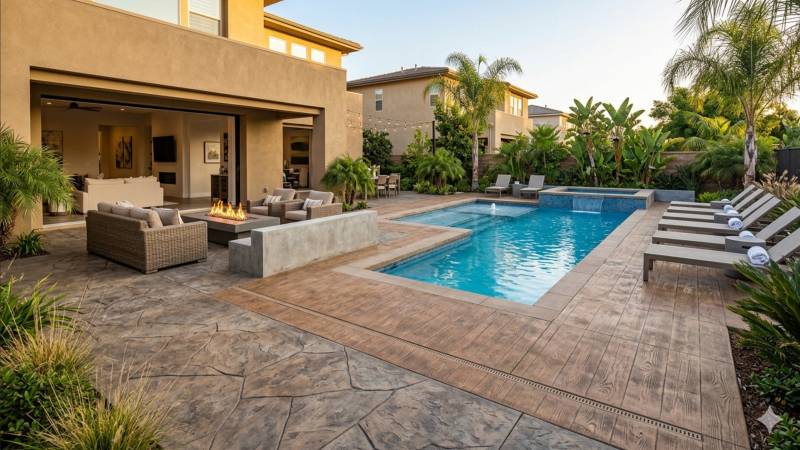How Luxury Hardscaping Builds a Resort-Style Backyard